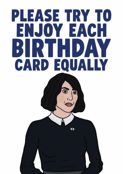 Funny Birthday Card - Ms Casey - Severance - Lumon created by Studio Doodles