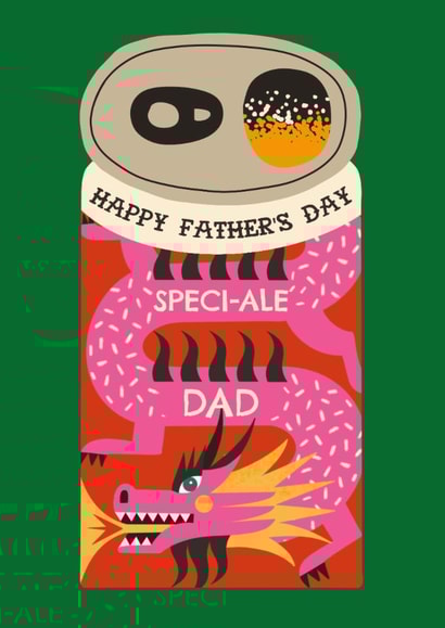 Punny Father's Day Card - IPA - Special Dad created by AbiGoLucky