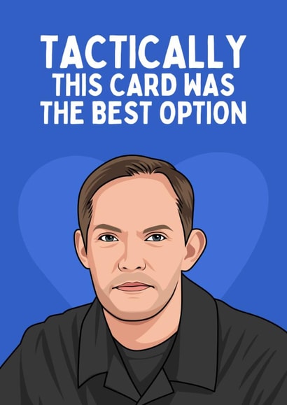 Funny Father's Day Card - Thomas Tuchel - Tactically created by Sundiva Designs