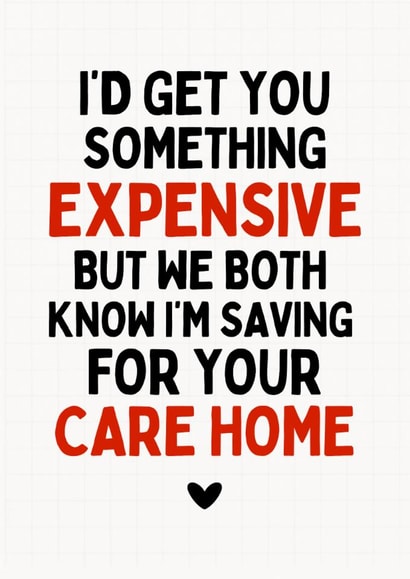 Funny Father's Day Card - Care Home created by Sundiva Designs