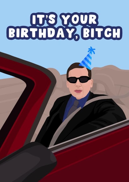 Funny Birthday Card - The Office - Michael Scott created by Pink Peach Cards