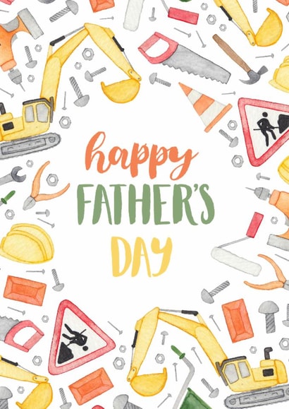Classic Father's Day Card - Construction created by Elena O'Neill