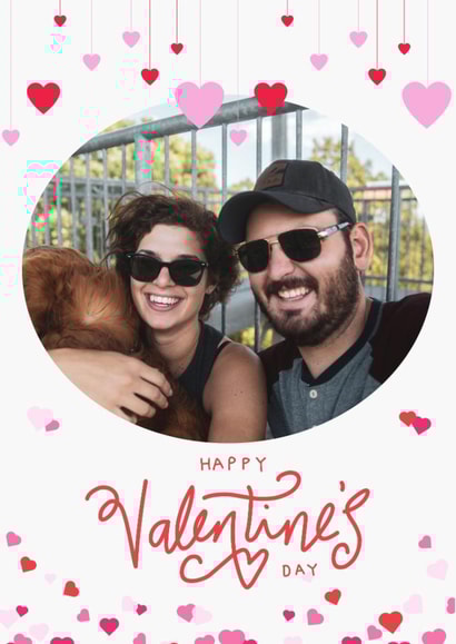 Classic Valentine's Day Card - Heart Confetti created by Spark and Wild