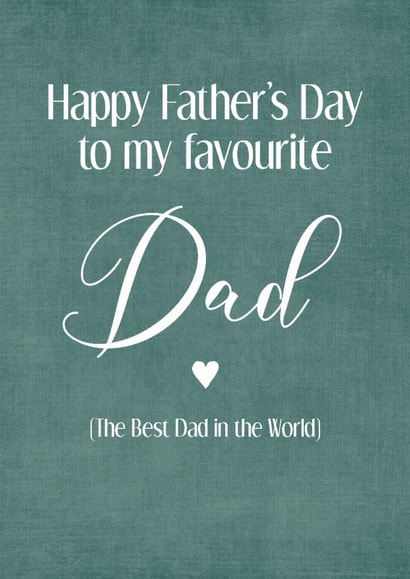 Heartfelt Card for Dad on Father's Day created by Louise Potton Designs