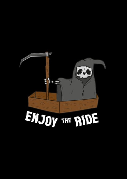 Quirky greeting card for all occasions created by Martian Art