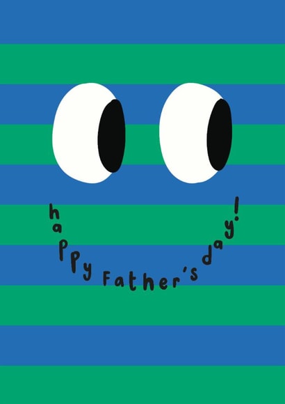 Cute Father's Day Card - Smiley Face created by Chloe Turner