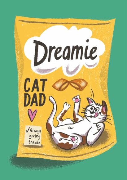 Cute Father's Day Card - Dreamies created by @AimeeStevens.Design