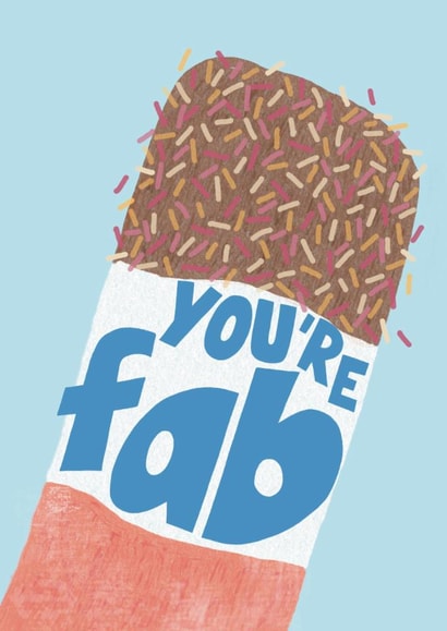 Classic Congratulations Card - Fab Lolly created by Philippa Kemp