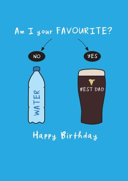 Favourite - Best Dad - Birthday created by The Boy and the Bear