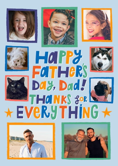Classic Father's Day Card - Thanks For Everything Dad created by @AimeeStevens.Design