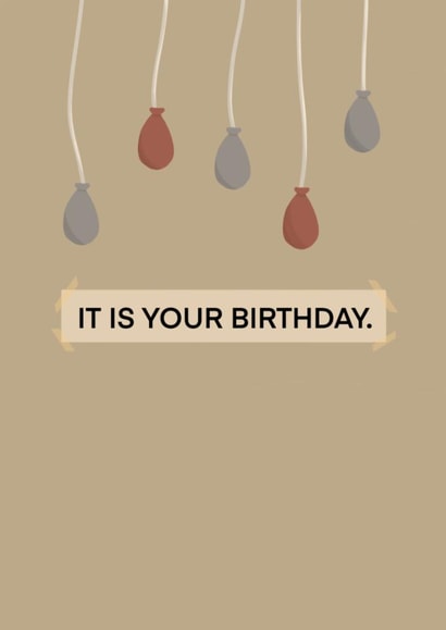 It Is Your Birthday - US Office Style created by CC Creative