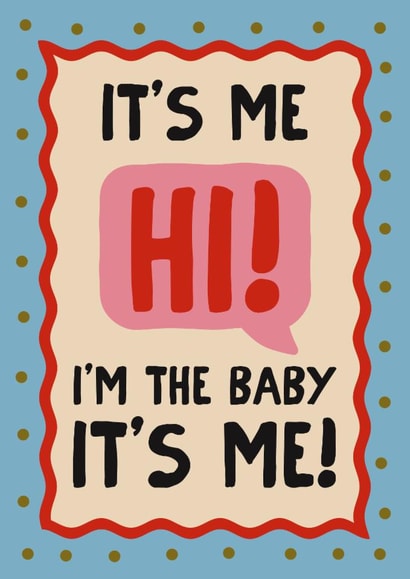 Fun New Baby/Pregnancy Card - Taylor Swift Song - It's Me! created by HollieGraphik