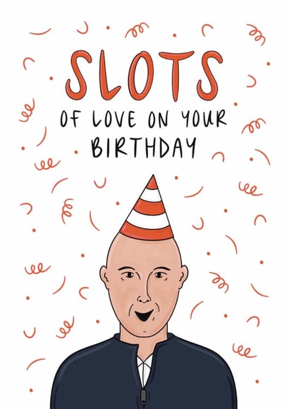 Funny Birthday Card - Arne Slot - Liverpool Football Club created by Muses & May