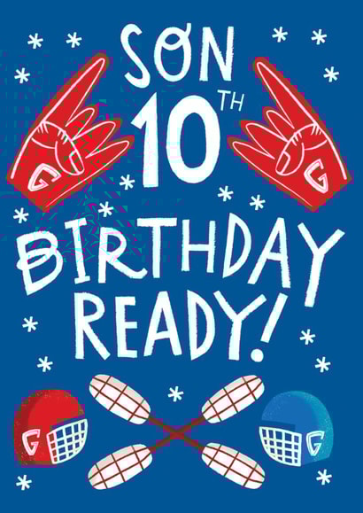 Fun Birthday Card - For Son - 10th - Gladiators created by @AimeeStevens.Design