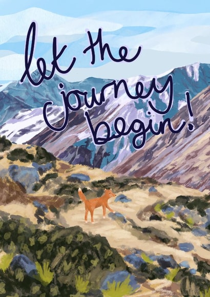 Let the journey begin! created by Madeleine Groves