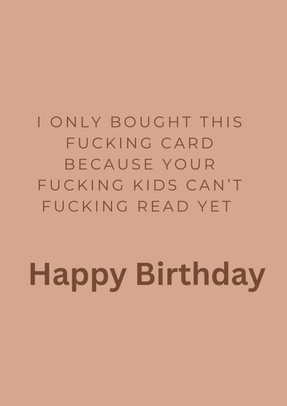 funny birthday card NSFW created by Scribbles by Stenny