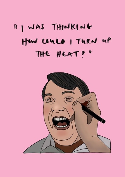 Peep Show Anniversary Card - Mark Corrigan - Love You created by Ellie B.