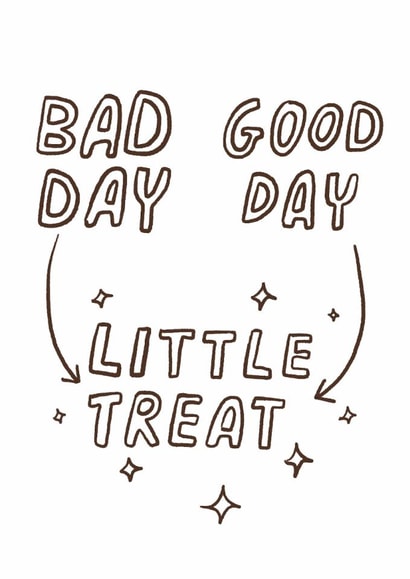 Funny Love And Friendship Card - Little Treat created by skeletondraw