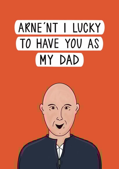 Liverpool Father’s Day Card - Liverpool FC - Arne Slot Pun created by Muses & May