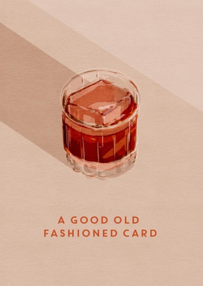 Classic Birthday Card - A Good Old Fashioned Card created by @doublepea_designs