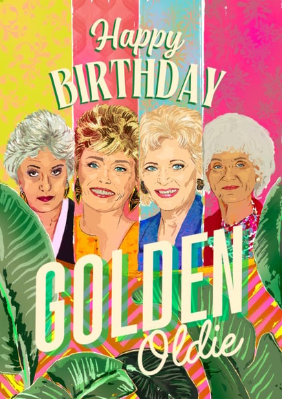 Fun Birthday Card - Golden Girls created by Foggish