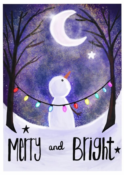 Merry & Bright created by Helen Wait