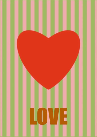 Love card created by Carole Hillman