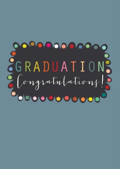 Classic Graduation Card - Congratulations created by Kali Stileman