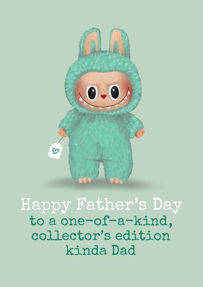 Funny Father's Day Card - Labubu - Collectors Edition created by Running with Scissors