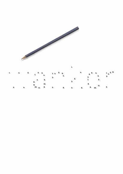 Rude birthday card dot to dot for your puzzle loving friends and family created by BitHarsh