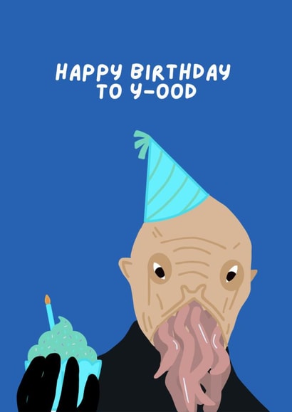 Funny Birthday Card - Doctor Who - Ood created by Jess