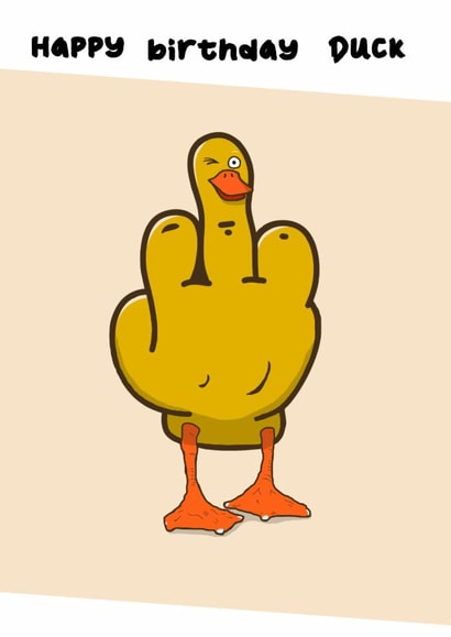 Happy Birthday Duck created by Benny