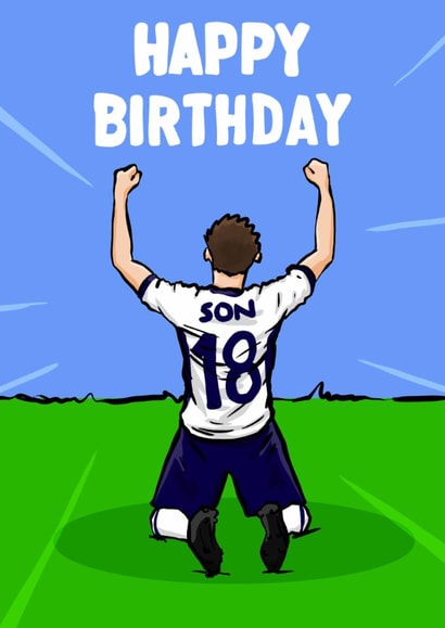 Fun 18th Birthday Card - For Son - Football created by ZB CREATIVE