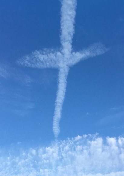 A sign in the Sky? A card for many occasions. created by Wesley Welcomme