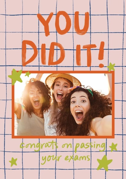 Classic Exams Card - You Did It - Passed created by Sweetlove Press