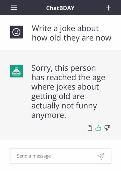 Funny Birthday Card - ChatGPT - Old Joke created by Evie Garnett Designs