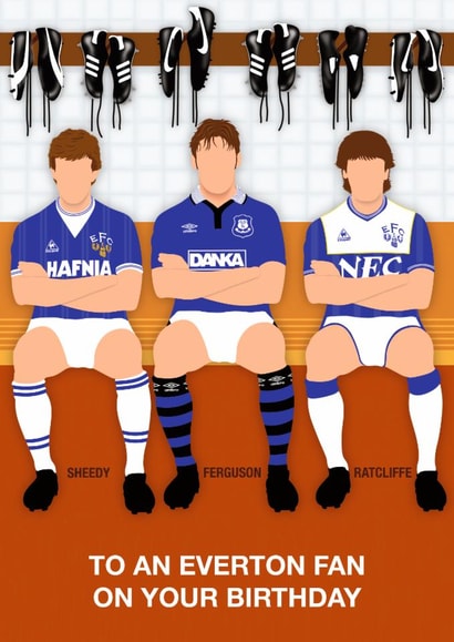 Fun Birthday Card - Everton - To An Everton Fan created by Paul Jones