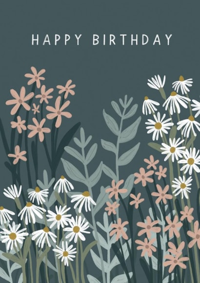 Classic Birthday Card - For Her - Flowers created by Jessie Miles