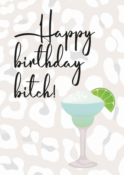 funny birthday card for your bestie created by CD Design