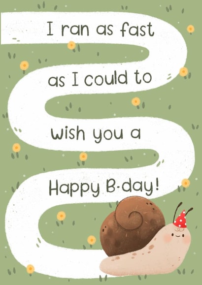 Cute birthday card for friends and loved ones. Belated birthday card. created by The Corner House Crafts