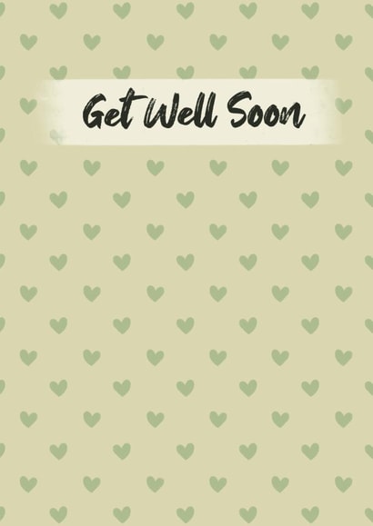 Cute classic get well soon card created by GScribbles