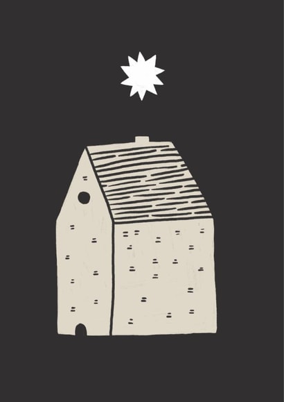 Arty New Home Card - Starry Night created by Lauren Marina