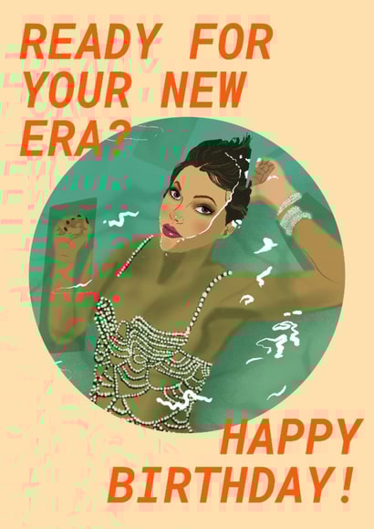 Fun Birthday Card - Taylor Swift - Life Of A Showgirl created by The Queer Store