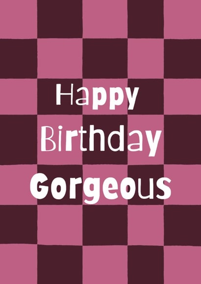 Classic Birthday Card - Gorgeous created by Philippa Kemp