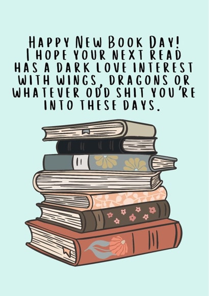 Funny Bookish Card for your Best Friend created by Sofi Lofi Studio