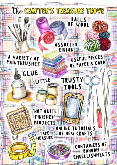 Cute Birthday Card - Arts & Crafts - The Crafter's Card created by Go La La!