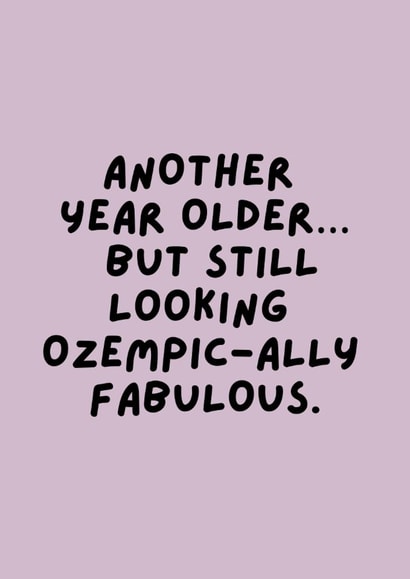 Have a jab! Funny and cheeky birthday card. created by Happy Dollop