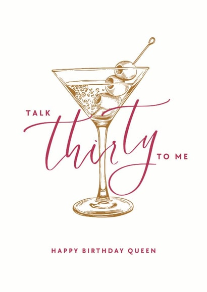 30th Birthday - Cocktail - Queen - Celebration created by Levi & Mabel