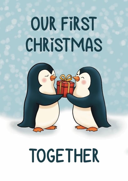 Our first Christmas festive card created by Scrambled Meg Designs 