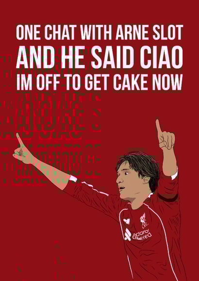 Federico Chiesa Liverpool FC themed birthday card created by DanAllen20